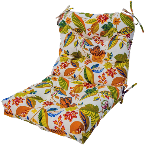 Greendale Home Fashions Indoor Outdoor Seat Back Chair Cushion