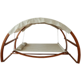 Leisure Season SBWC402 Swing Bed with Canopy
