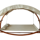 Leisure Season SBWC402 Swing Bed with Canopy