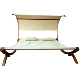 Leisure Season SNBC403 Sunbed with Canopy