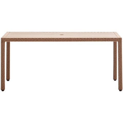 Strathwood Griffen All Weather Wicker and Resin Dining Table